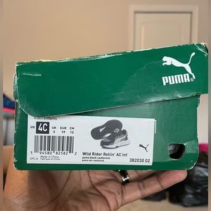 Toddlers puma sneaker size for C